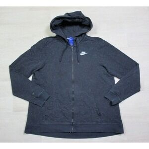 Nike AOP Full Zip Hoodie (L) Hooded Sweatshirt Solar System Stars Dots Splatter